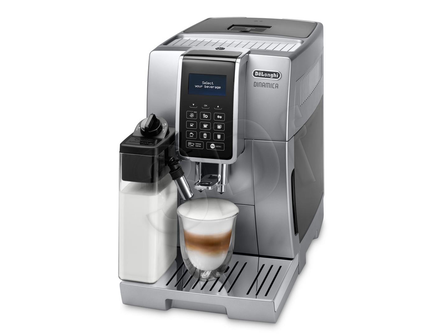 DeLonghi ECAM 350.75.S Dinamica Kaffeevollautomat Silber Kafijas automāts