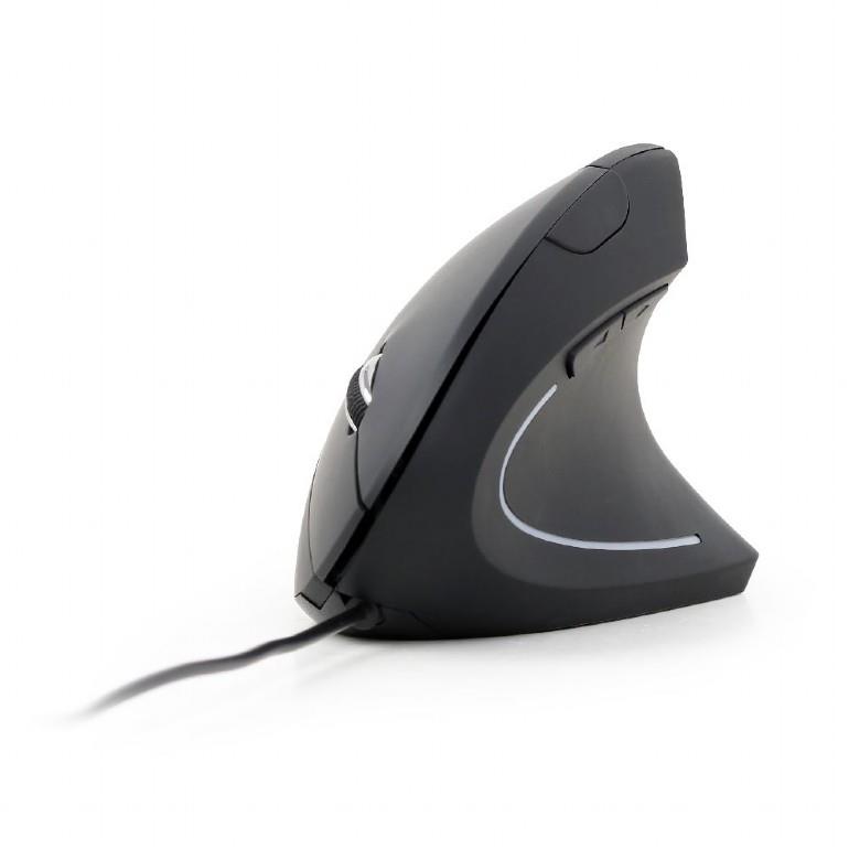 Gembird MUS-ERGO-01 mouse USB Type-A Optical 3200 DPI Right-hand Datora pele
