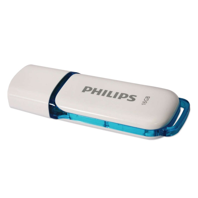 Philips USB-Stick 16GB 2.0 USB Snow Edition blue USB Flash atmiņa
