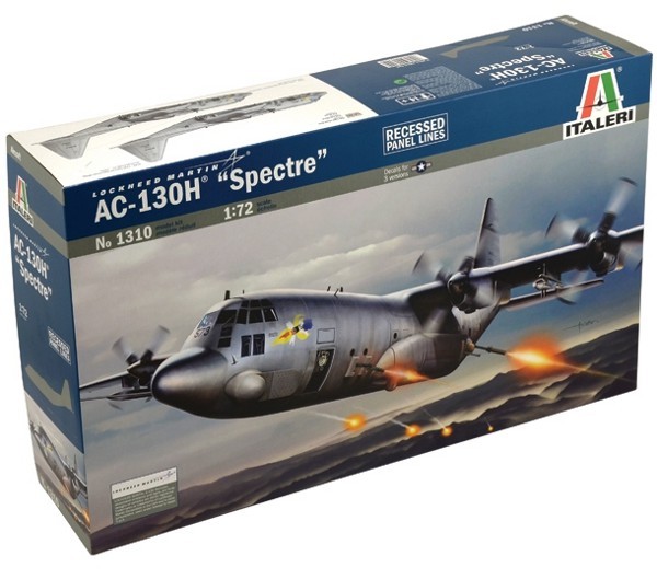 ITALERI Lockheed Martin AC-130 Spectre Rotaļu auto un modeļi