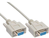  InLine Kabel Null Modem DB9 zenski - zenski 2m (12222) kabelis video, audio