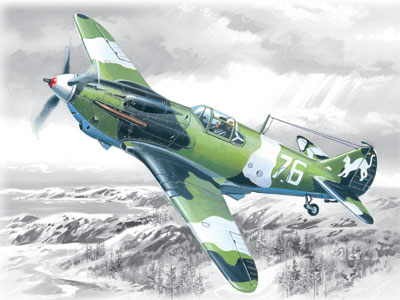 ICM LaGG-3 Series 1-4 Rotaļu auto un modeļi