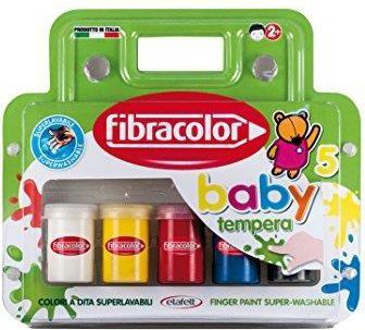 Fibracolor Farbki Tempery Baby 5 kolorow (251760) 251760 (8008621022519)