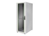 Assmann / Digitus NETWORK CABINET 32U IP20 protection class, steel front door with security glass and swivel handle lockable, back and side Datora korpuss