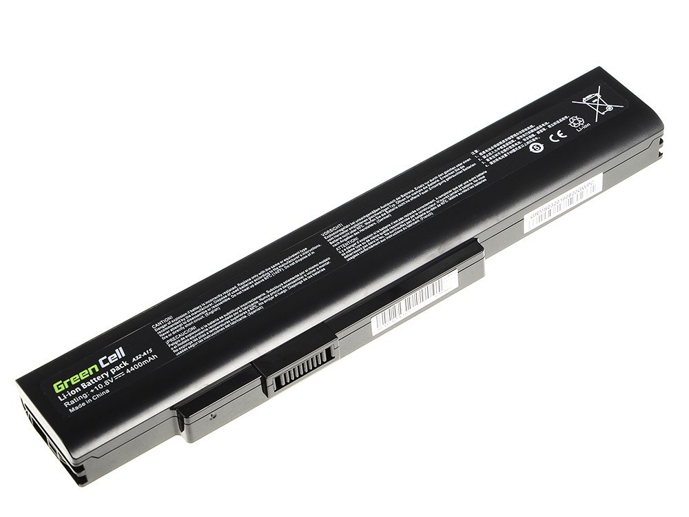 Green Cell Laptop Battery for MSI A6400 CR640 CX640 MS-16Y1 akumulators, baterija portatīvajiem datoriem