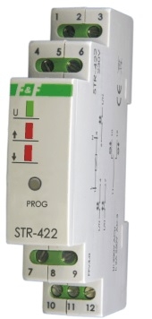 F&F Sterownik rolet jednoprzyciskowy STR-422 230V STR-422 230V (5908312591535)