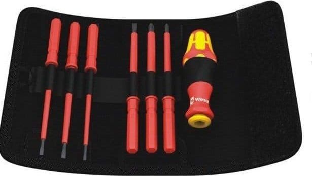 WERA Kraftform Kompakt VDE 7 screwdriver set