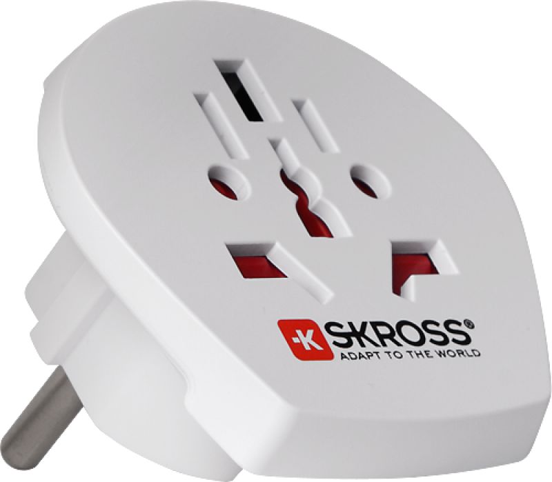 Skross Travel Adapter World-EU (32187) adapteris