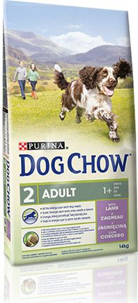 Purina Jagniecina Dog Chow Adult 14kg barība suņiem