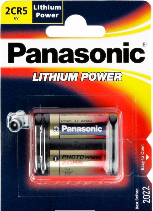 Panasonic Lithium Power 2CR5 1400mAh 1 pc Baterija