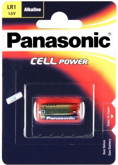 Panasonic Alkali PowerCells LR1 Baterija