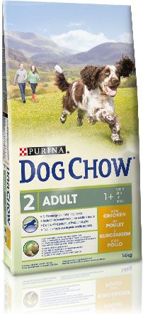 Purina Chicken Dog Chow Adult 14kg barība suņiem