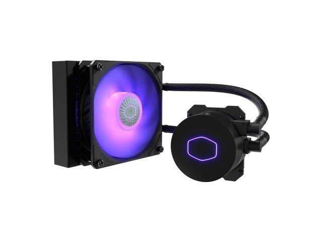 Cooler Master MasterLiquid ML120L V2 RGB Prozessor-Flassigkeitskahlsystem 4719512095584 procesora dzesētājs, ventilators