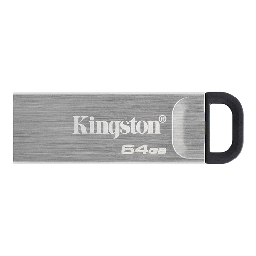 Kingston USB Flash Drive DataTraveler Kyson 64 GB, USB 3.2 Gen 1, Black/Grey USB Flash atmiņa