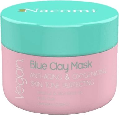 Nacomi NACOMI_Vegan Blue Clay Mask Anti Aging Oxygenating blue anti-wrinkle oxygenating mask 50ml