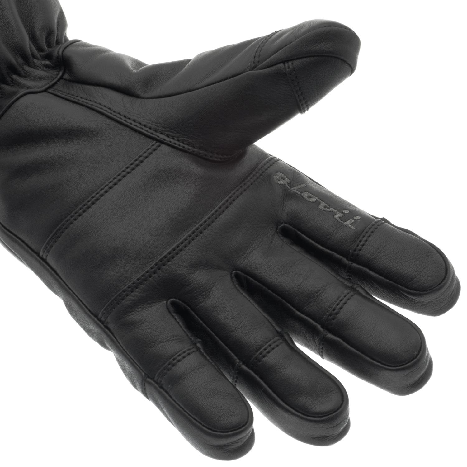 SUNEN Glovii - Universal Ski Battery Heated Leather Gloves, size XL, black kabatas lukturis