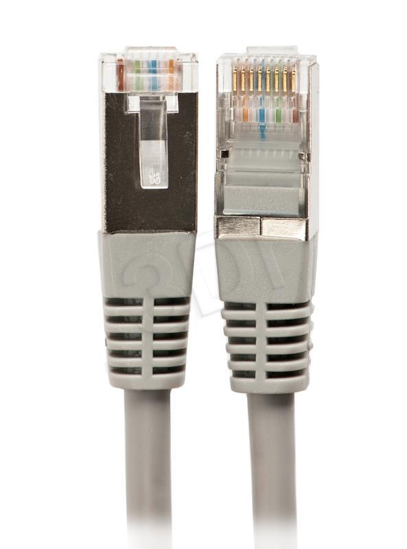 Patchcord FTP Alantec KKF5SZA2.0 ( RJ45 - RJ45 kat.5e 2m Grey ) kabelis, vads