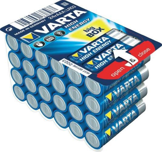 Varta Longlife Power AAA, battery (24 pieces, AAA) Baterija