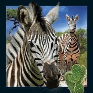 Worth Keeping Magnes 3D Zebra (182625) 182625 (5710431010046)