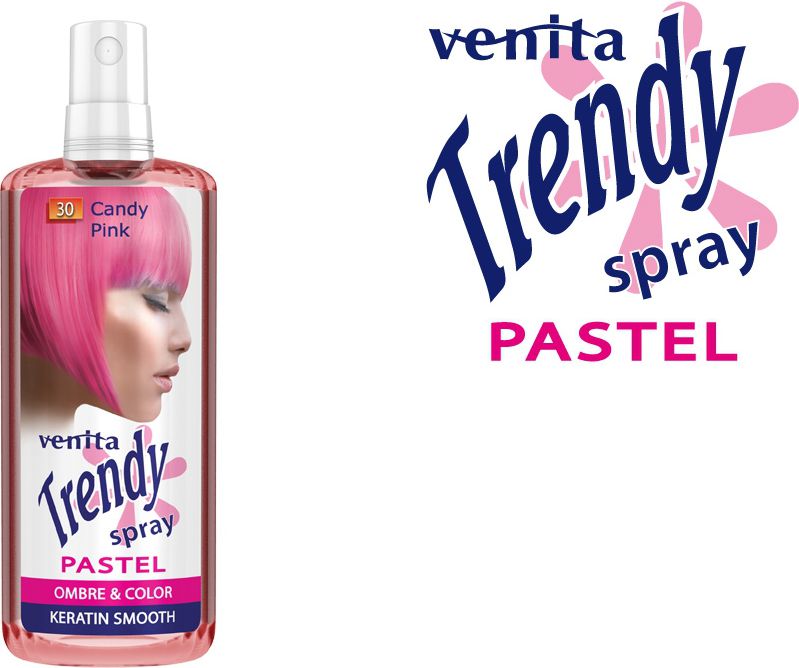 Venita Trendy Pastel spray 30 Candy Pink 200ml V263 (5902101518772)
