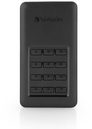 Verbatim 53402 Store ?n? Go Secure Portable SSD 256GB mit Eingabetastatur SSD disks