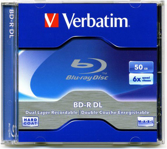 Verbatim BD-R DL 50 GB 6x 5 sztuk (43747) 43747 (023942437475) matricas