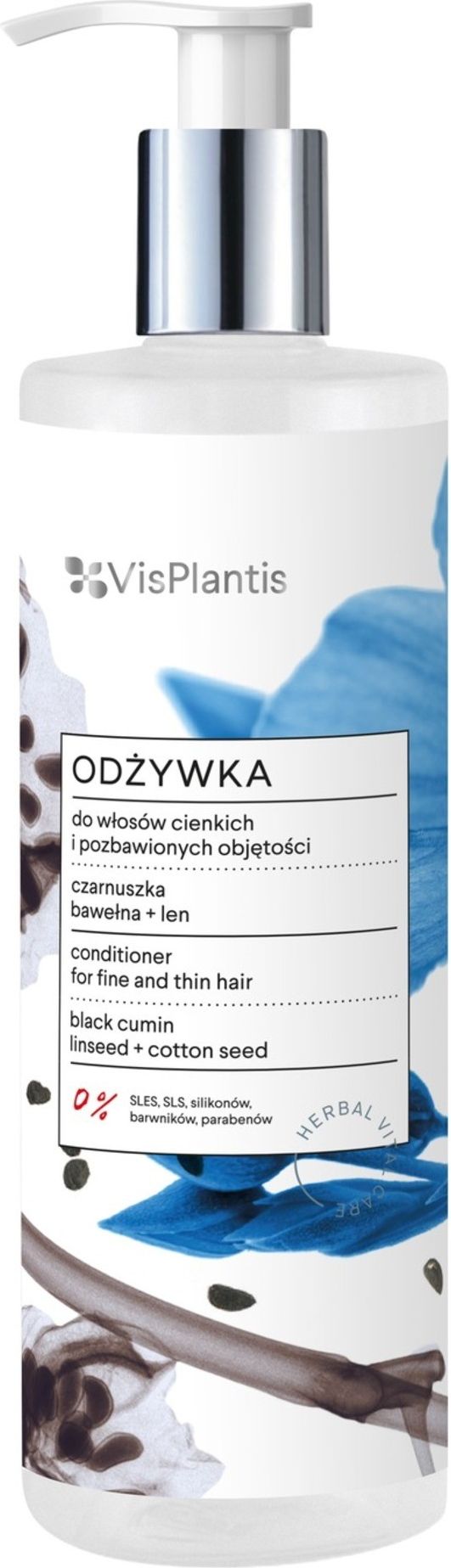 Vis Plantis Herbal Vital Care Odzywka do wlosow cienkich i bez objetosci 400 ml 818861 (5904567058861)