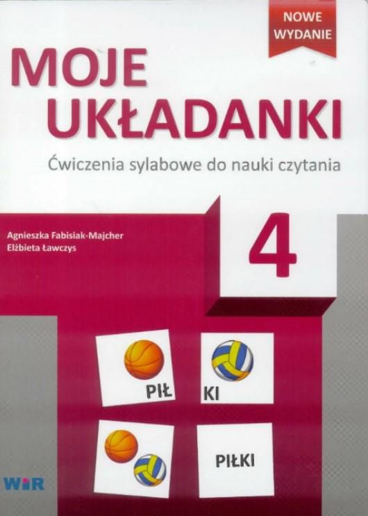 Moje ukladanki 4 Cwicz. sylabowe w.2016 213200 (9788389807939) galda spēle