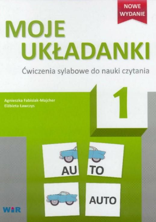 Moje ukladanki 1 Cwicz. sylabowe w.2016 214682 (9788362739011) galda spēle