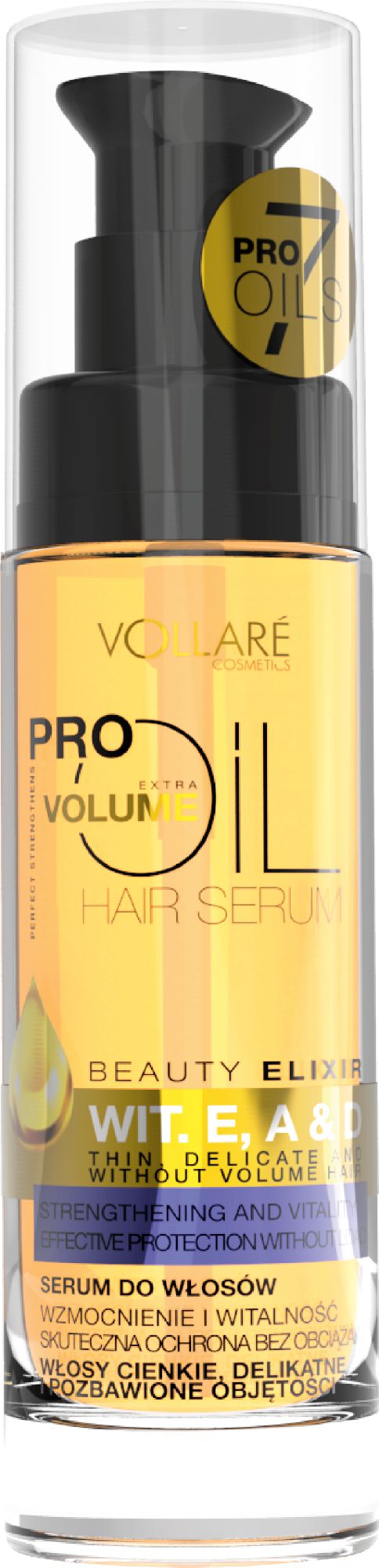 Vollare Pro Oils Extra Volume Serum do wlosow cienkich i delikatnych 30ml 190909 (5902026640909)