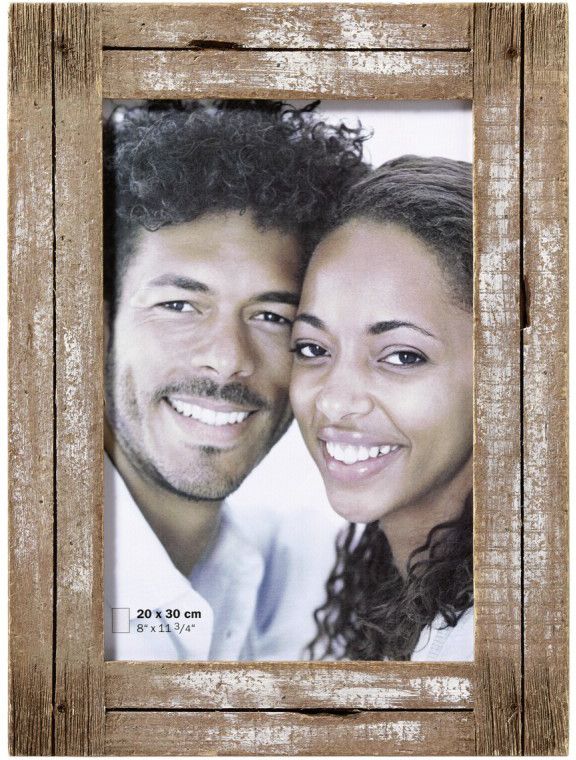 Walther Dupla white/nature 20x30 Wooden Portrait Frame    YA030W