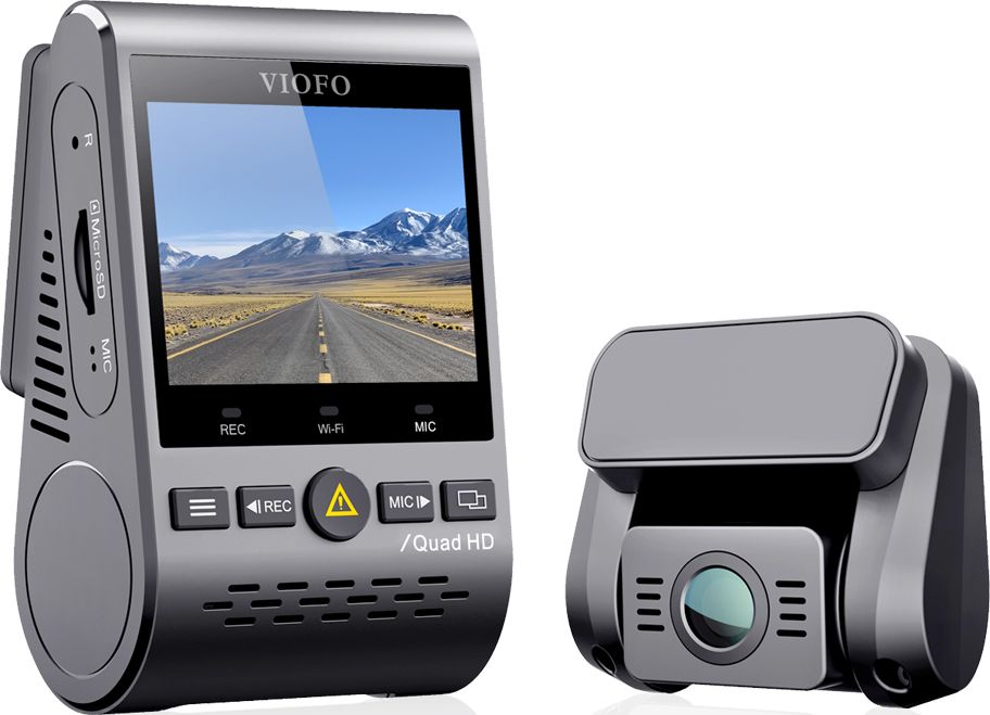 VIOFO A129-G PLUS DUO dashcam Black videoreģistrātors