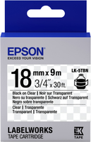 Epson LK-5TBN Etiketten erstellendes Band (C53S655008) papīrs