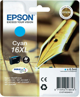 Epson 16 DURABrite Ultra Cyan XL kārtridžs