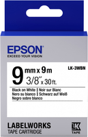 Epson LabelWorks LK-3WBN - Etikettenband - black auf Weia kārtridžs