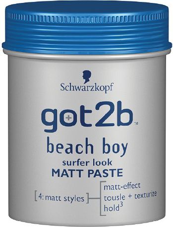 Schwarzkopf Got2b Beach Boy Pasta modelujaca matujaca 100 ml 68417839 (9000100417839)