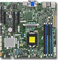 Supermicro X11SSZ-F server/workstation motherboard LGA 1151 (Socket H4) Micro ATX Intel Registered  C236