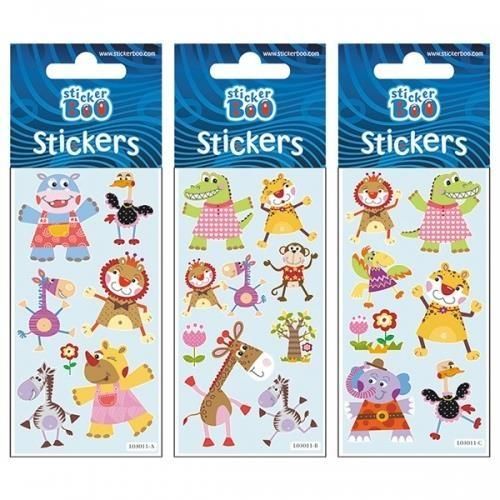 Sticker BOO Naklejki Sticker BOO silver zwierzaki (262023) 262023 (5902643620667)