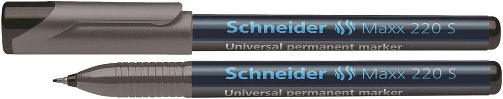 Schneider Foliopis permanentny Maxx 220 S, 0,4 mm, czarny (4004675001986)