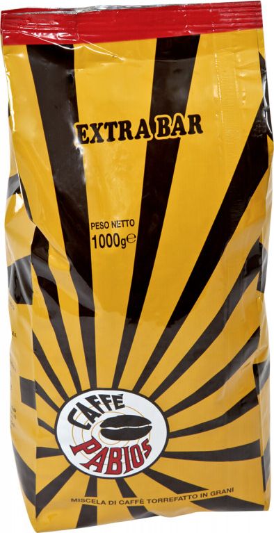 Caffè Pabios Extra Bar 1000g piederumi kafijas automātiem