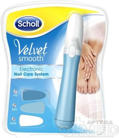 Scholl Electronic Velvet Smooth nail care system
