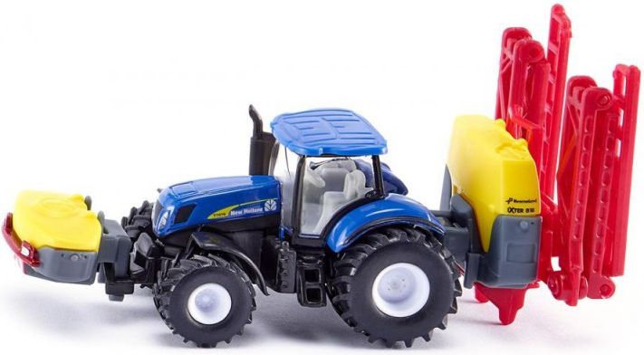 Siku Traktor New Holland z opryskiwaczem Rotaļu auto un modeļi