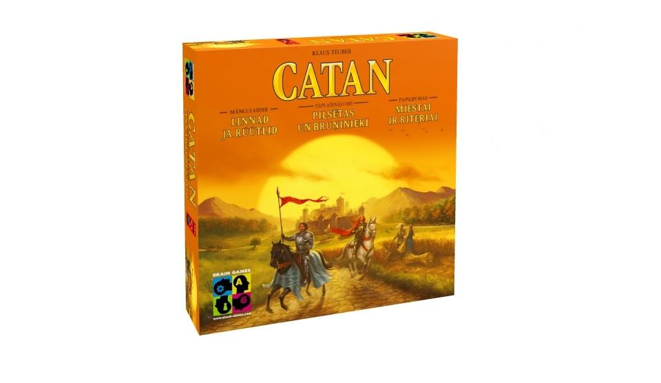 Brain Games Catan Cities & Knights galda spēle