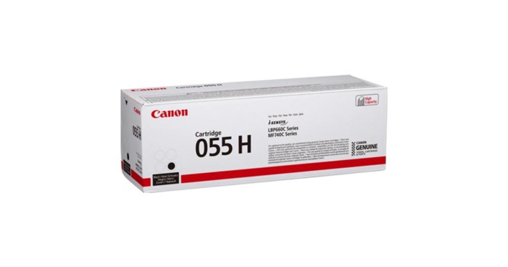 Canon 055 H - Hohe Ergiebigkeit - Schwarz - Original - Tonerpatrone 4549292124866