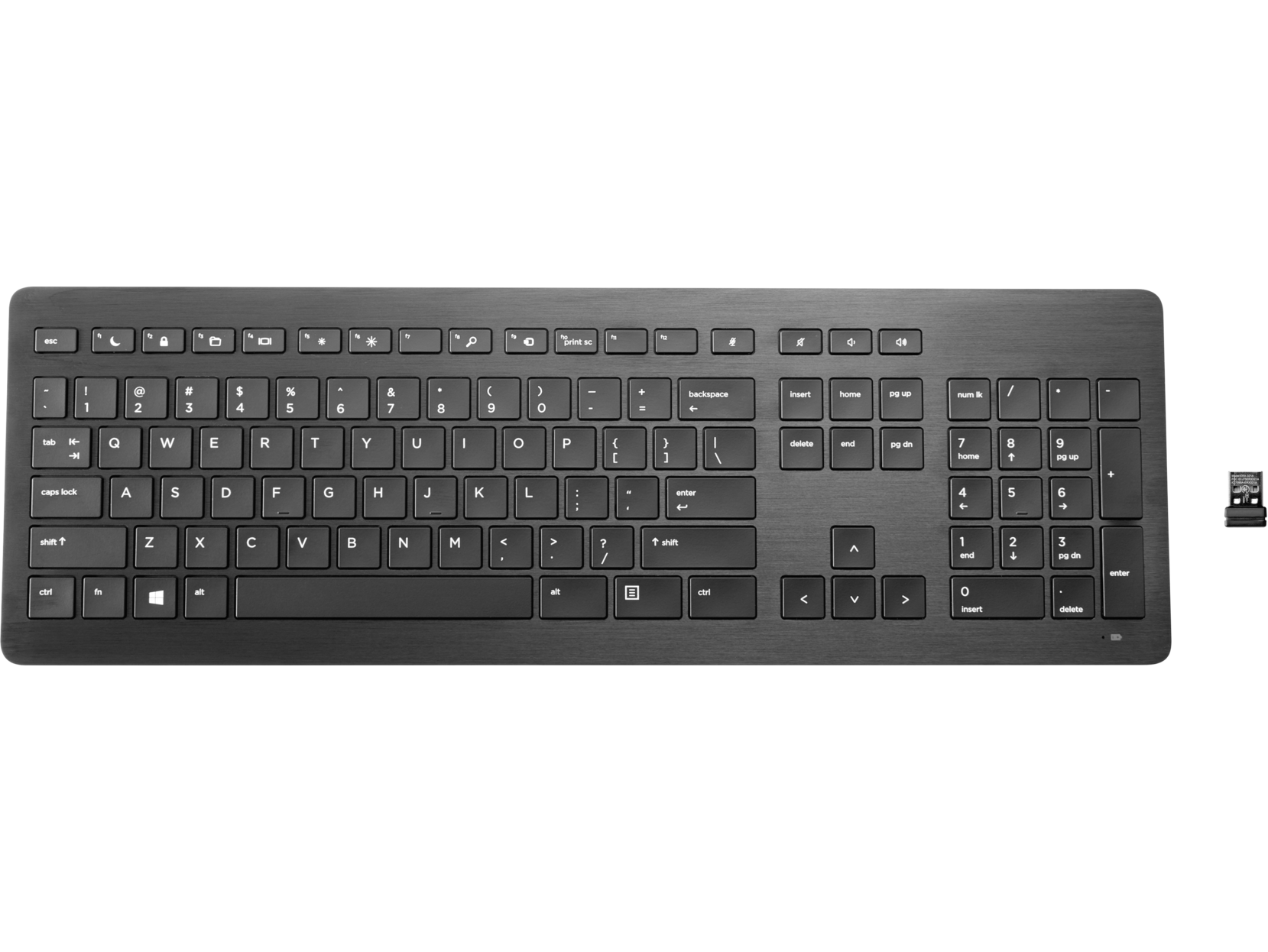 HP Wireless Premium Tastatur klaviatūra