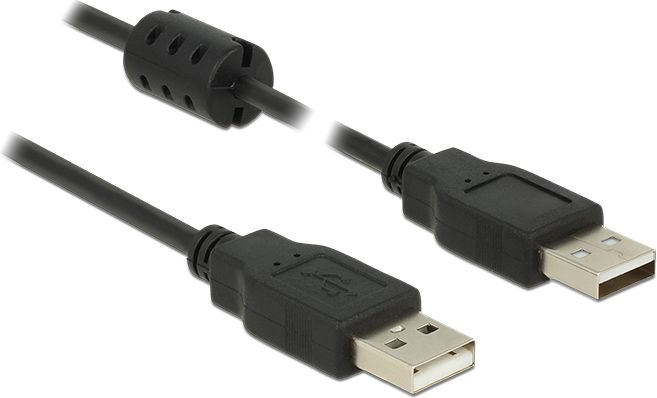 USB cable AM-AM 2.0 3m black USB kabelis