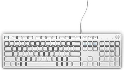 DELL KB216 keyboard USB QWERTY US International White klaviatūra