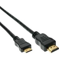 High Speed - HDMI-Kabel - HDMI (M) bis mini HDMI (M) adapteris