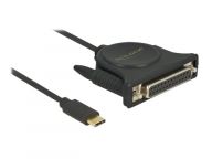 62980 Kabelschnittstellen-/adapter USB Type C Parallel Schwarz (62980) kabelis, vads