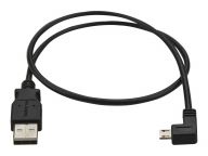 StarTech.com Micro USB Lade- und Sync-Kabel St/St - Links gewinkelt Micro-USB - 0,5m - USB-Kabel - 50 cm 65030868174 kabelis, vads